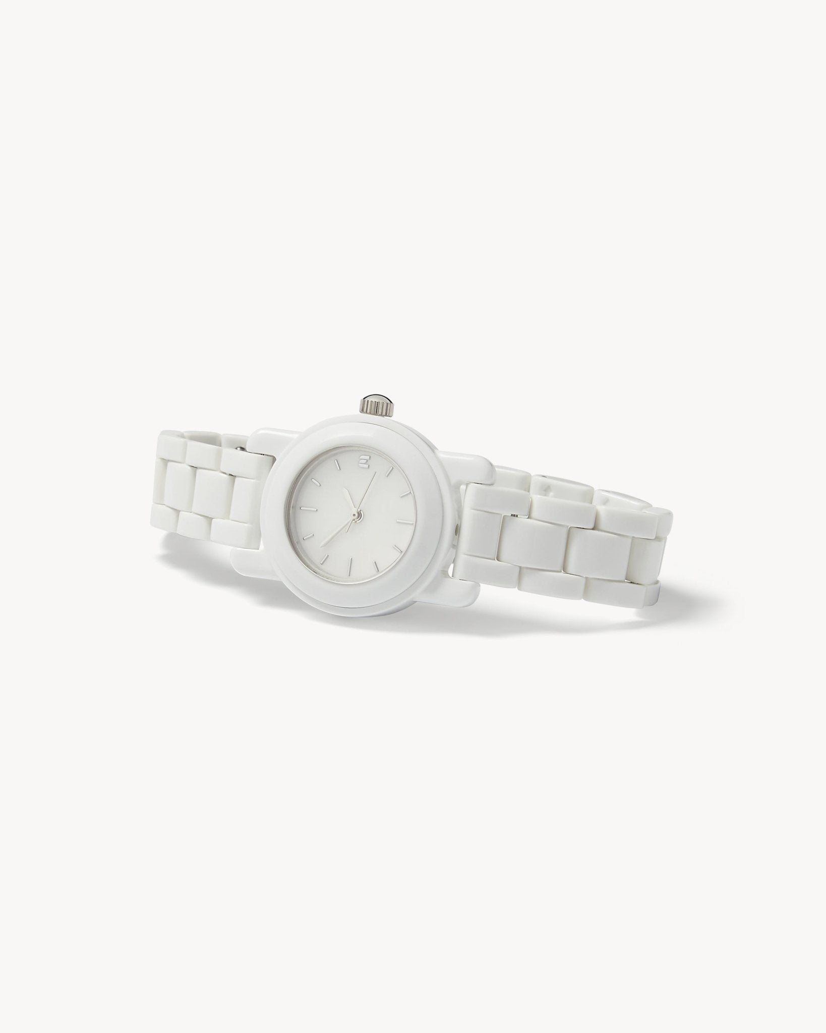 Mini Mono Watch in White - MACHETE
