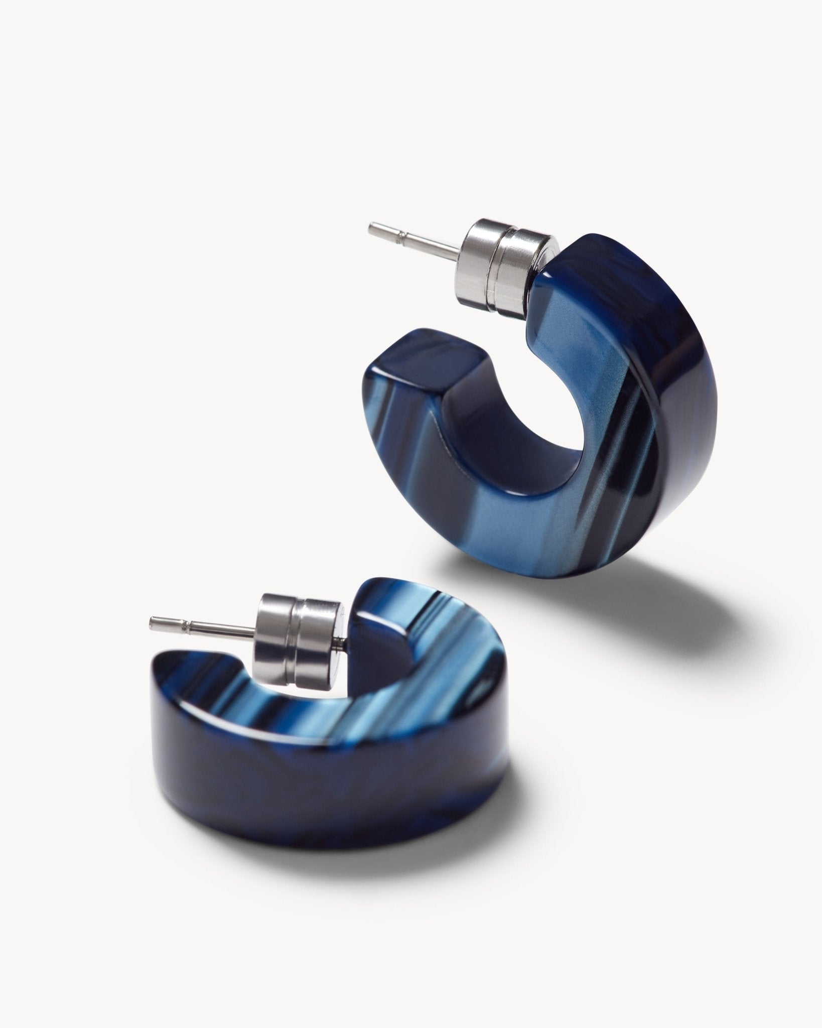 Muse Hoops in Indigo - MACHETE