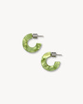 Muse Hoops in Pistachio