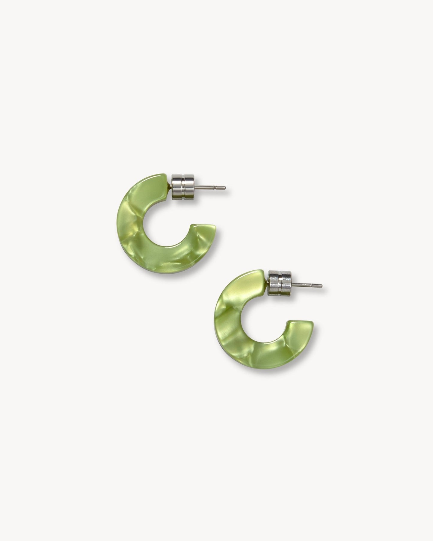Muse Hoops in Pistachio - MACHETE
