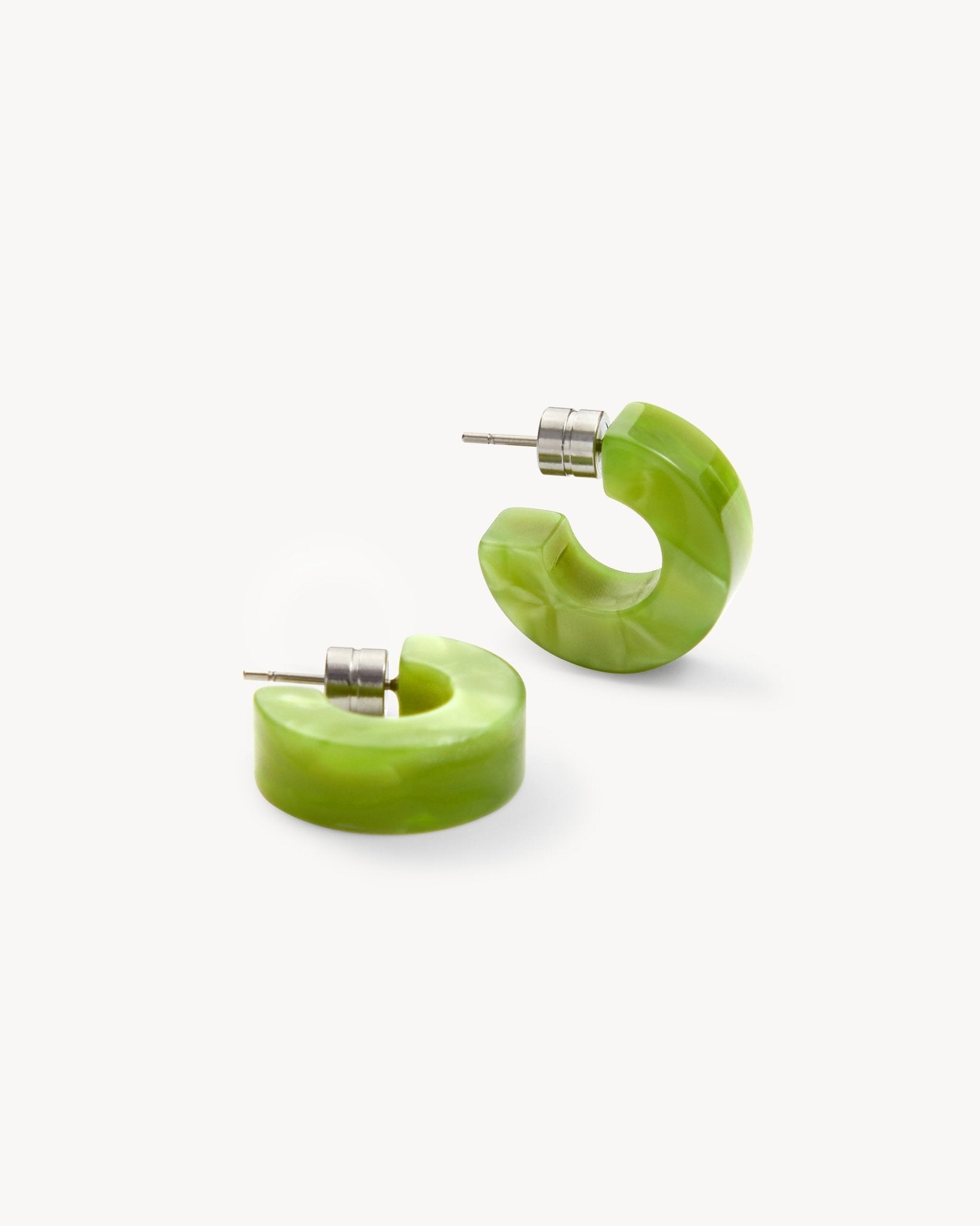 Muse Hoops in Pistachio - MACHETE