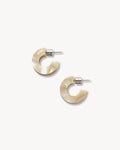 Muse Hoops in Sand Shell