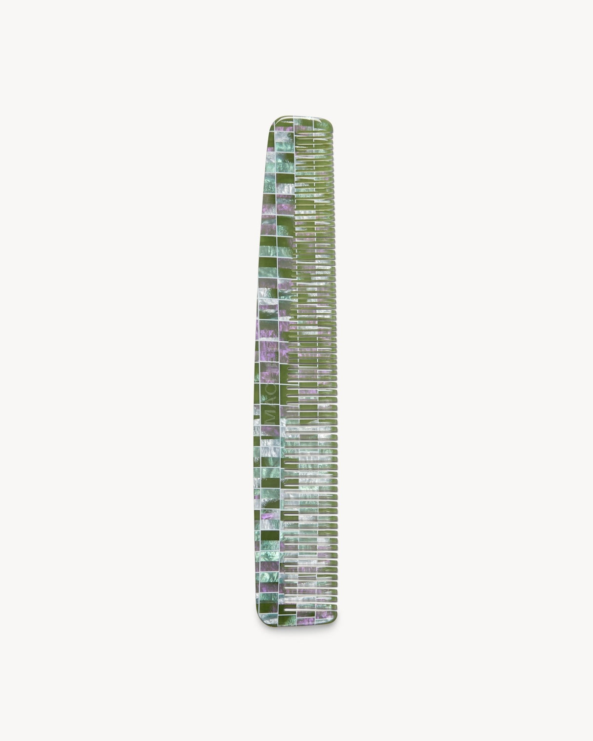 No. 1 Comb in Vert Shell Checker - MACHETE