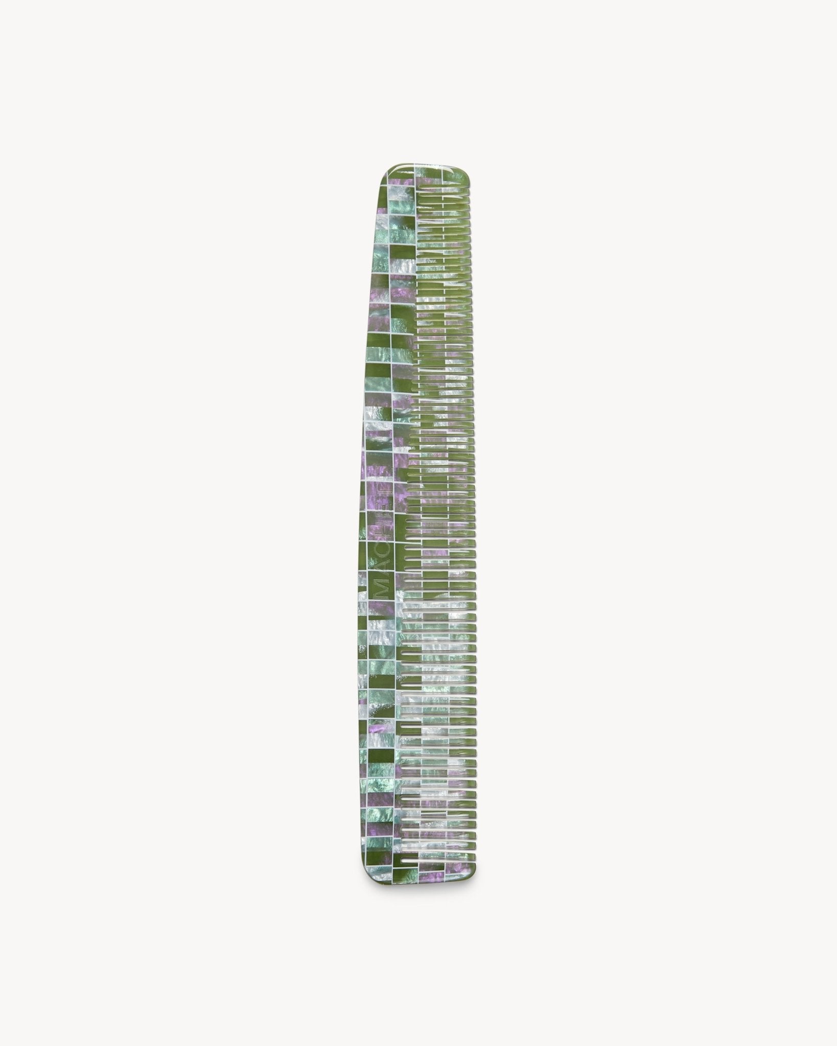 No. 1 Comb in Vert Shell Checker - MACHETE