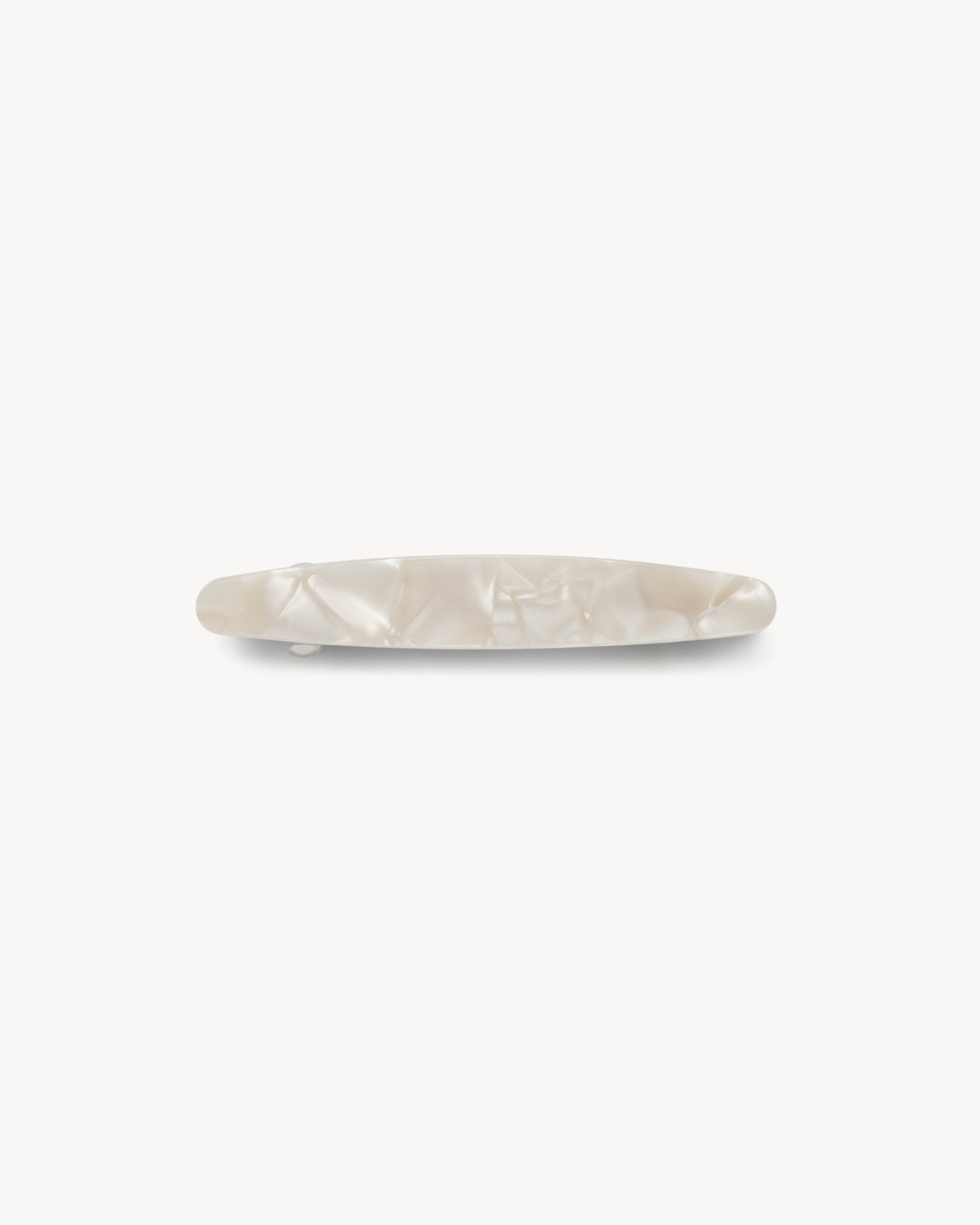 No. 1 Heirloom Barrette in White Shell - MACHETE