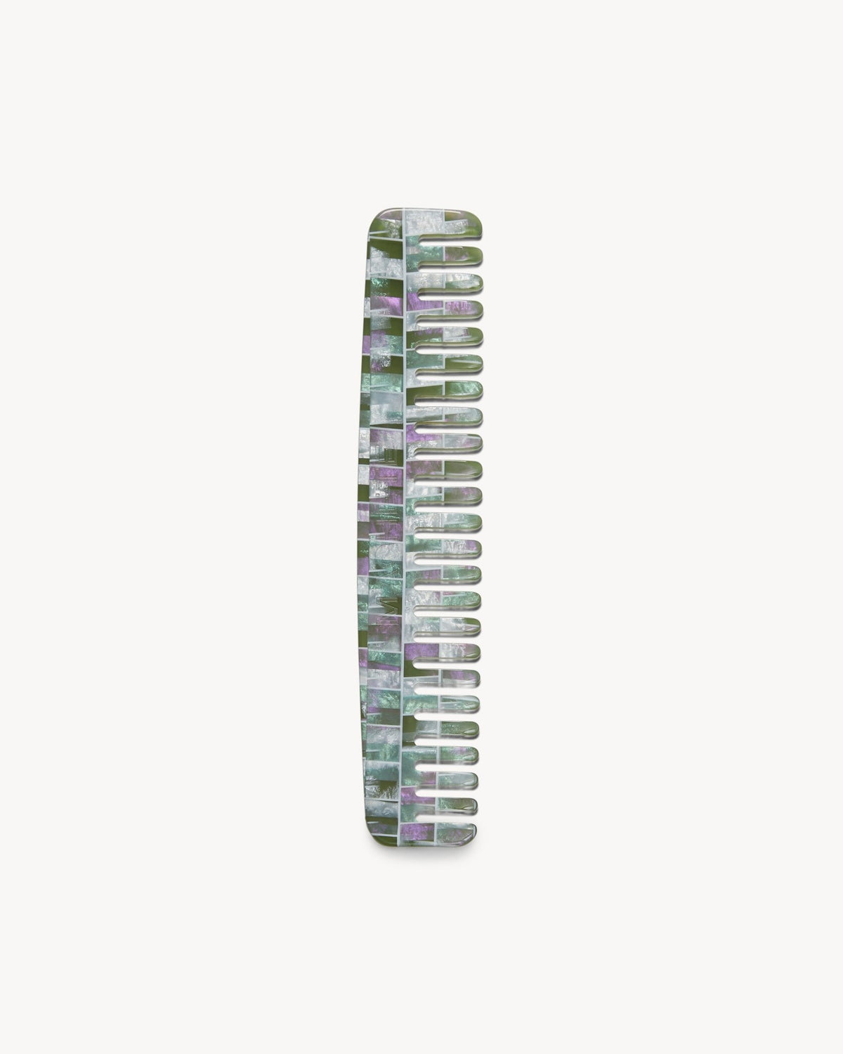 No. 3 Comb in Vert Shell Checker - MACHETE