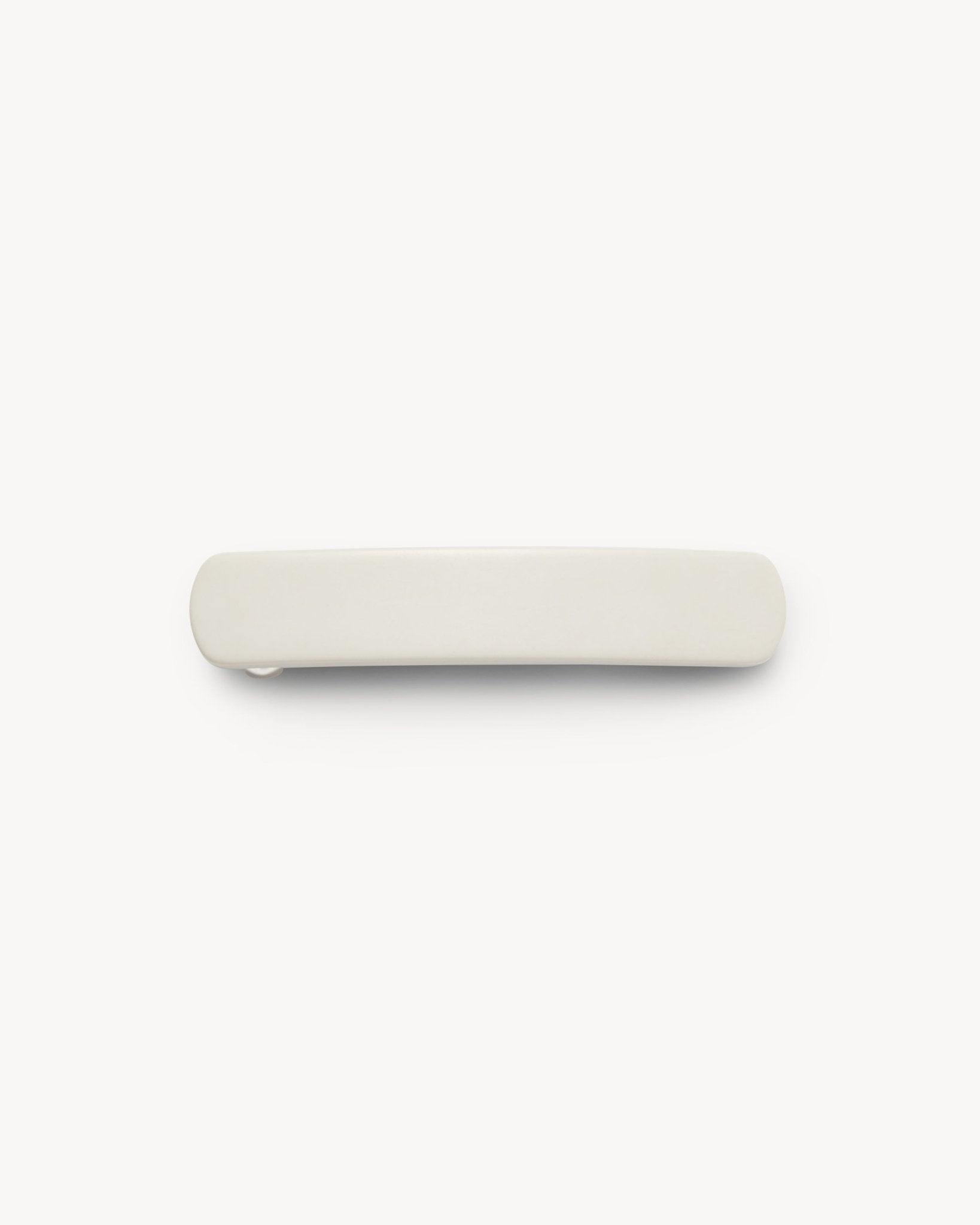 No. 3 Heirloom Barrette in Light Grey Matte - MACHETE