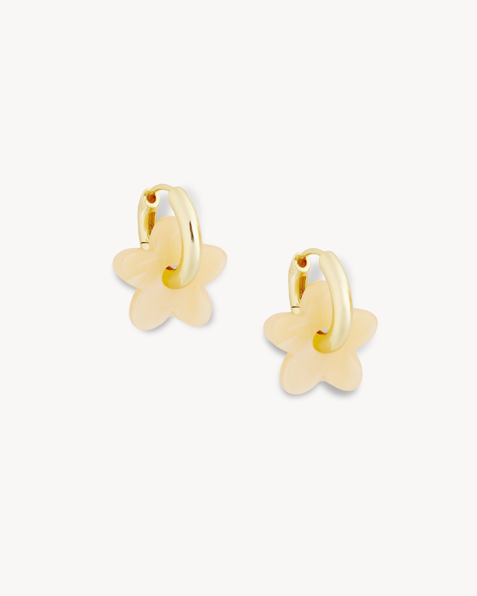 Petite Flower Charms in Citrine - MACHETE