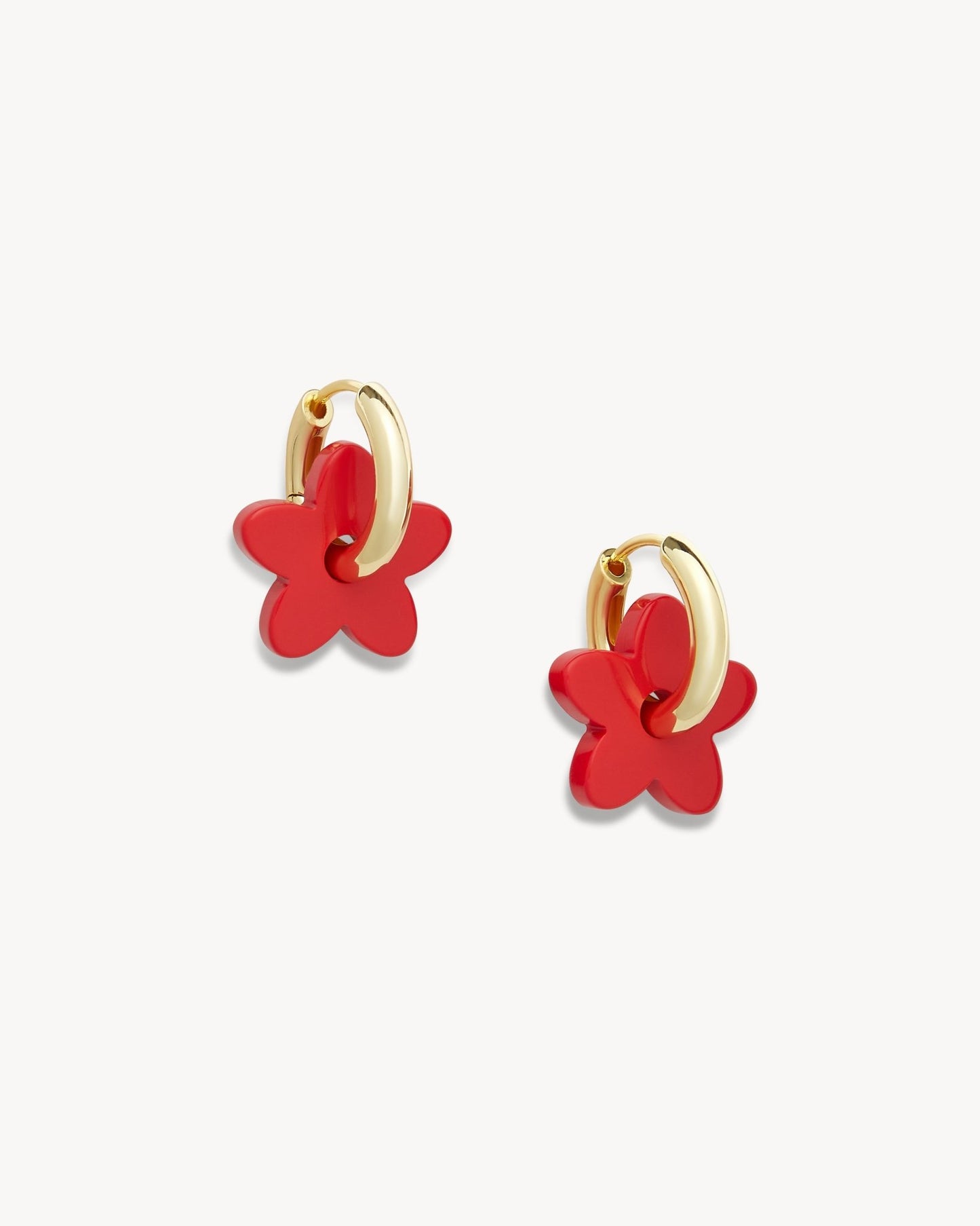 Petite Flower Charms in Ruby - MACHETE