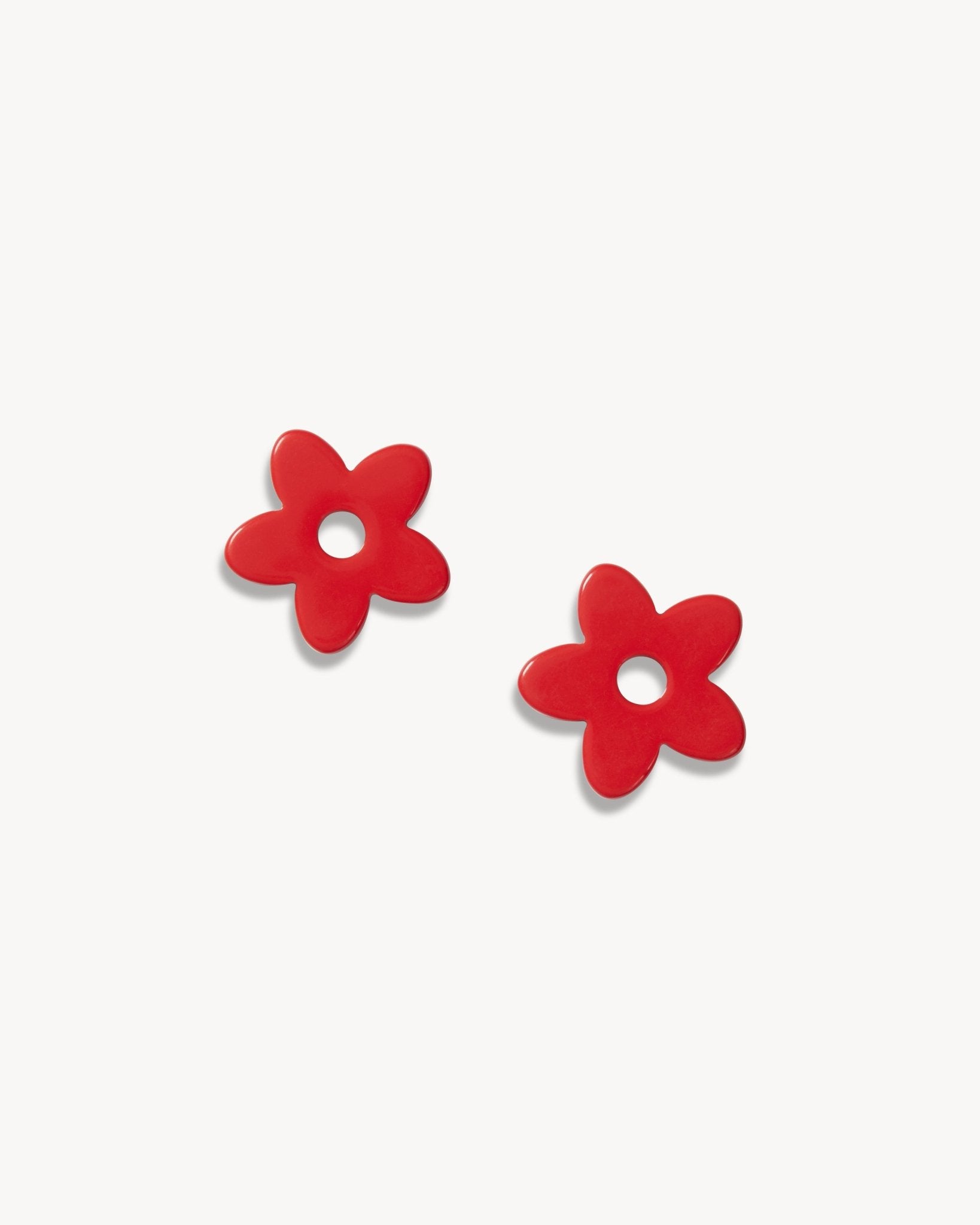 Petite Flower Charms in Ruby - MACHETE