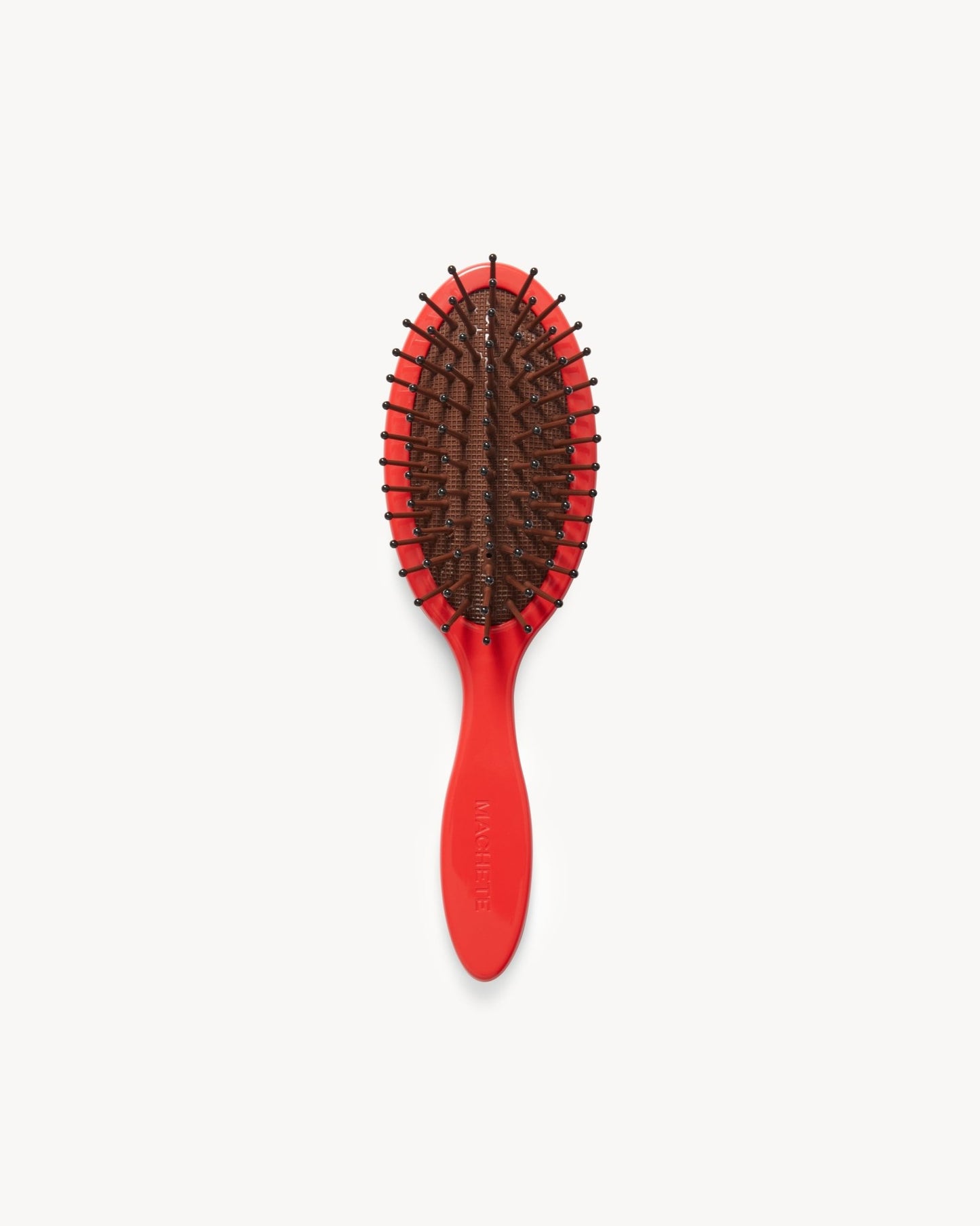 Petite Travel Detangling Hair Brush in Ruby - MACHETE
