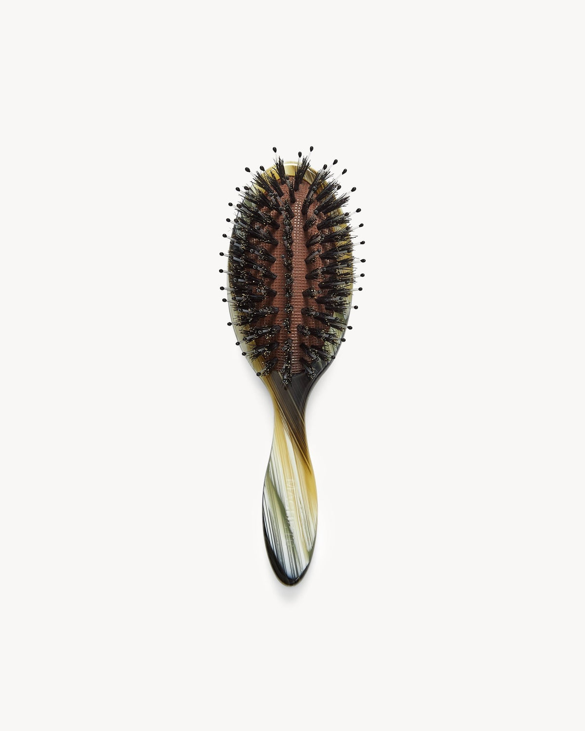 Petite Travel Hair Brush in Horn - MACHETE