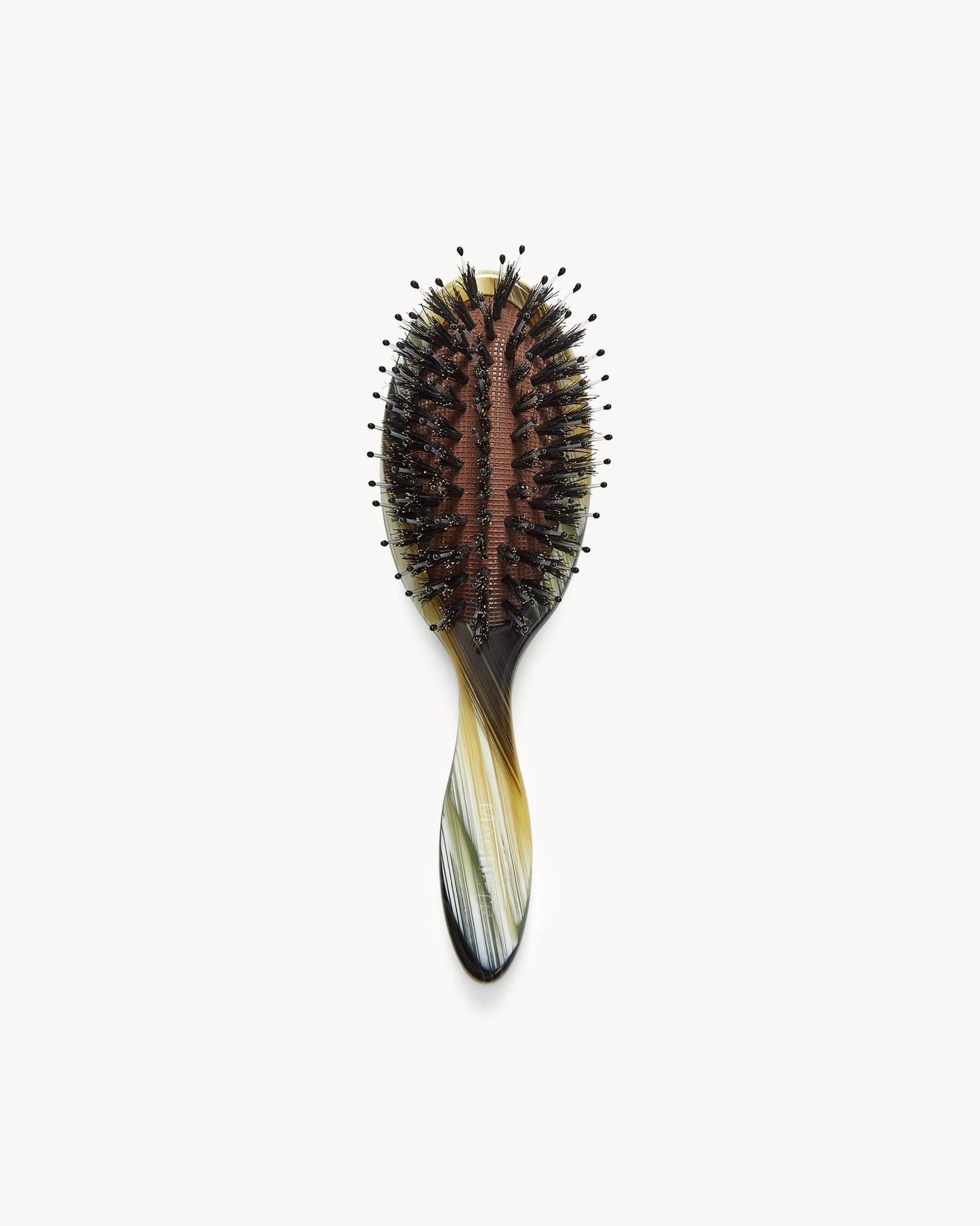 Petite Travel Hair Brush in Horn - MACHETE