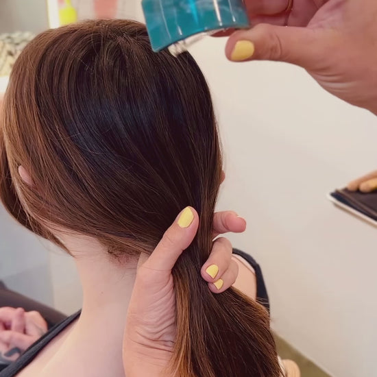 How to use the MACHETE French Pony Barrette.