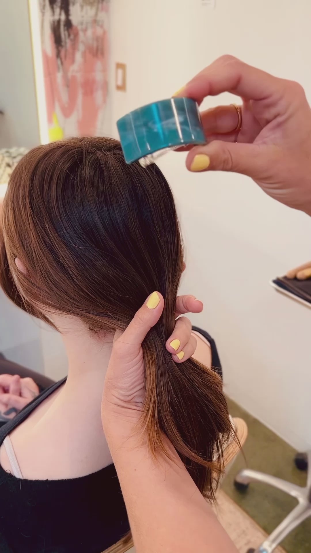 How to use the MACHETE French Pony Barrette.