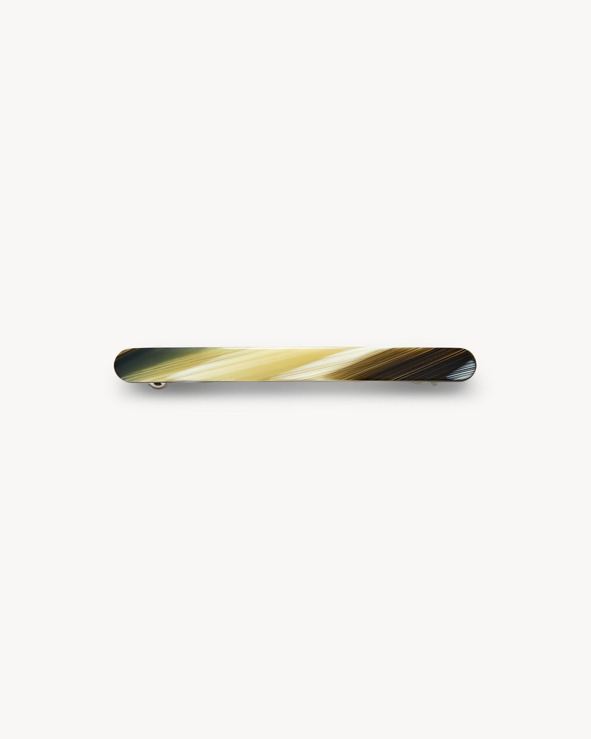 Slim Paris Barrette in Horn - MACHETE
