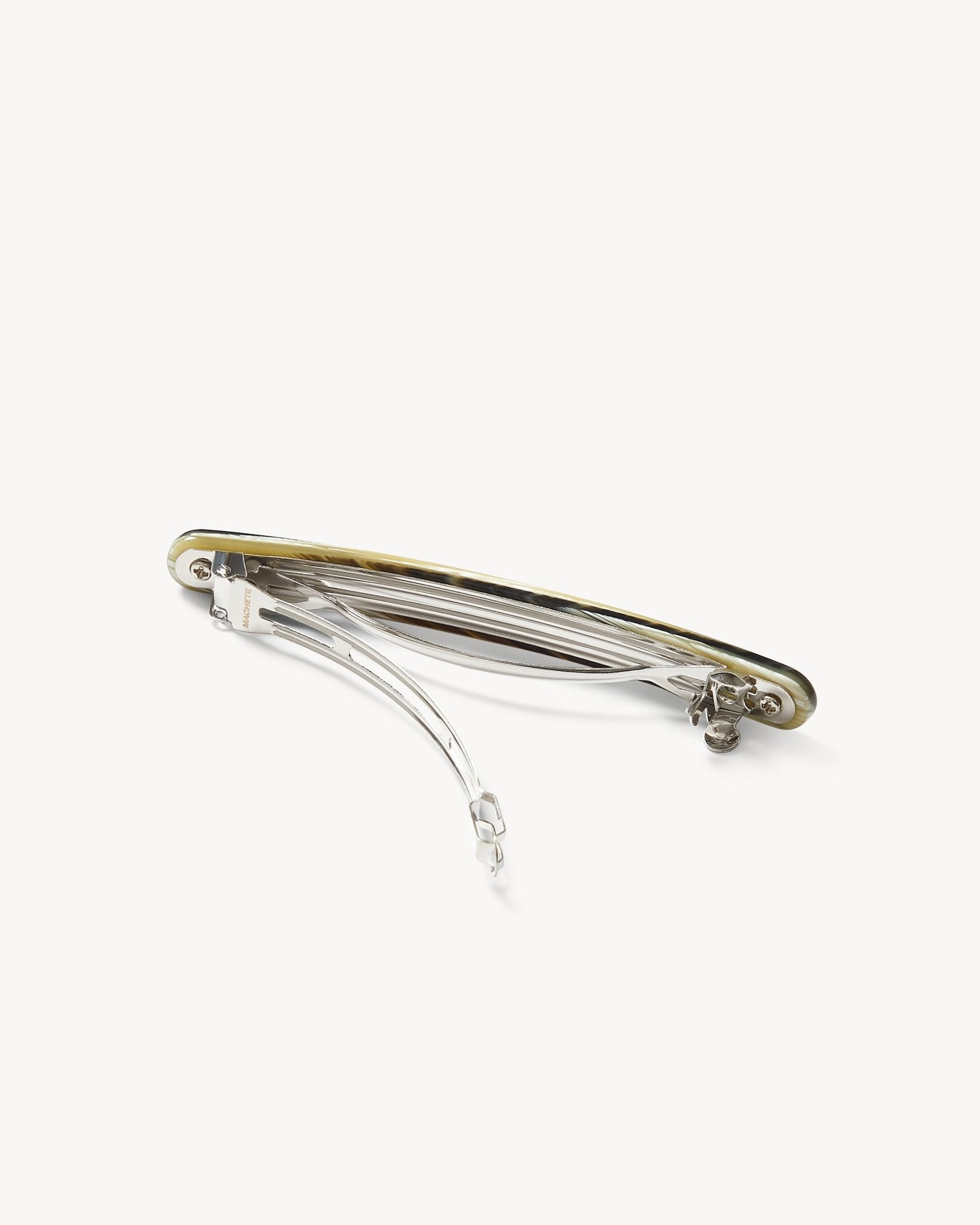 Slim Paris Barrette in Horn - MACHETE