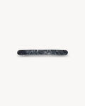 Slim Paris Barrette in Obsidian