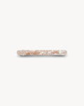 Slim Paris Barrette in Peach Shell
