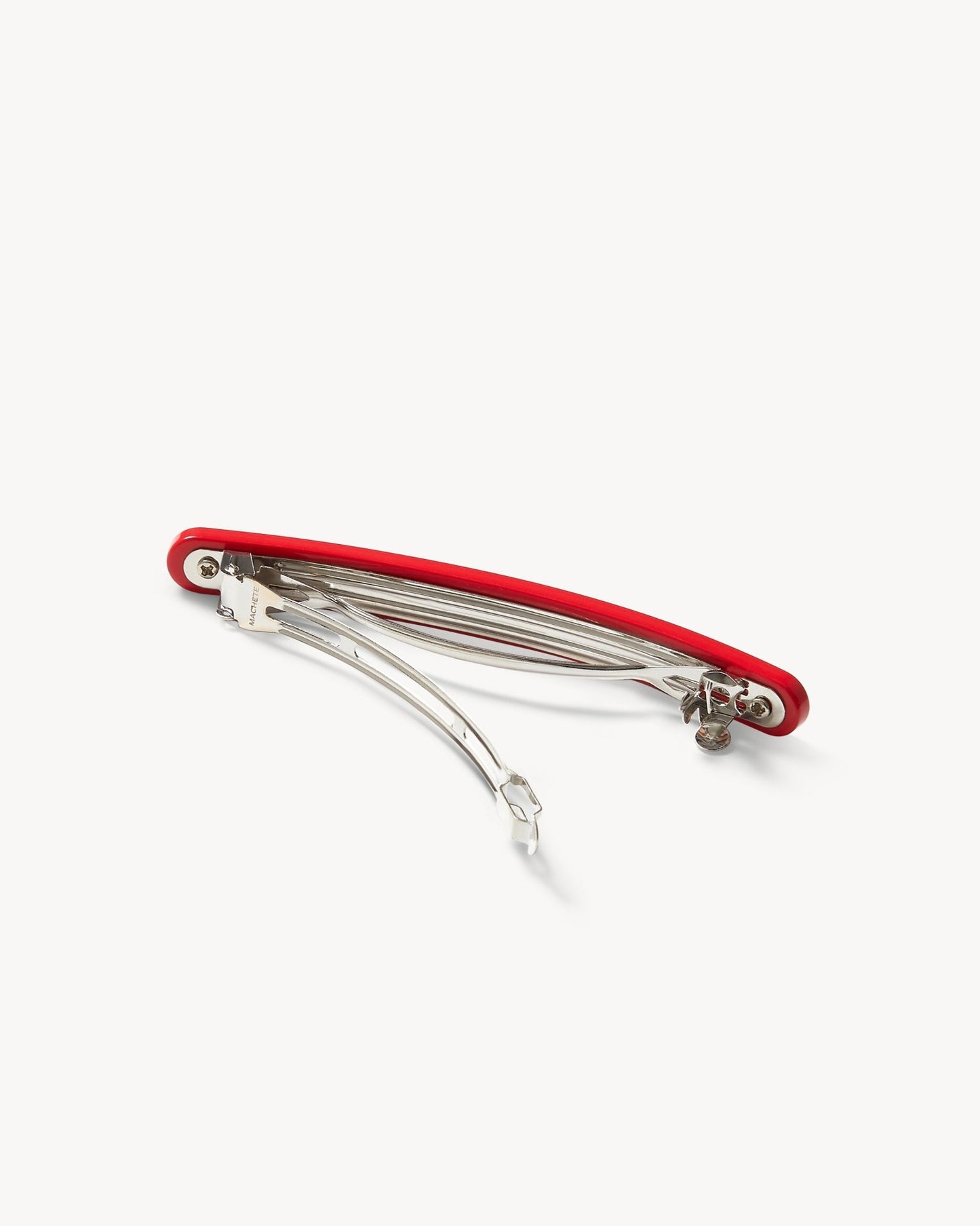 Slim Paris Barrette in Ruby - MACHETE
