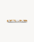 Slim Paris Barrette in Taupe Shell