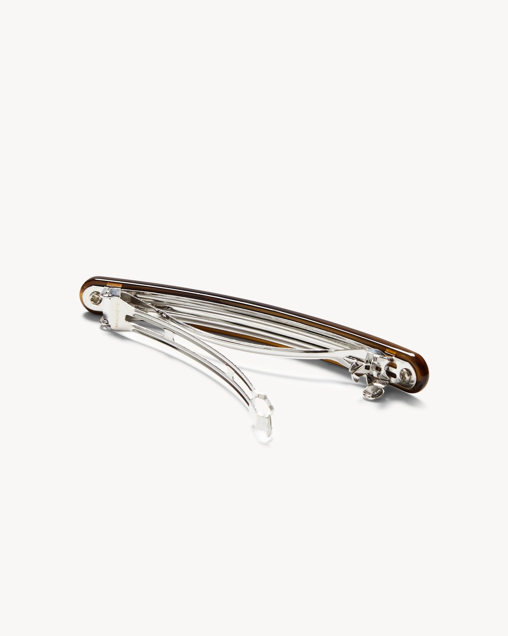Slim Paris Barrette in Tiger's Eye - MACHETE