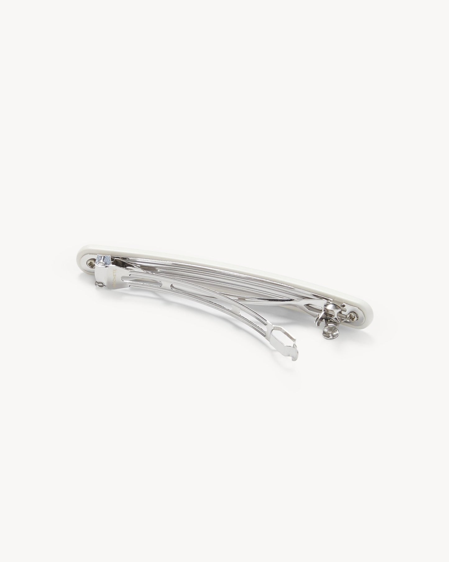 Slim Paris Barrette in White Matte - MACHETE