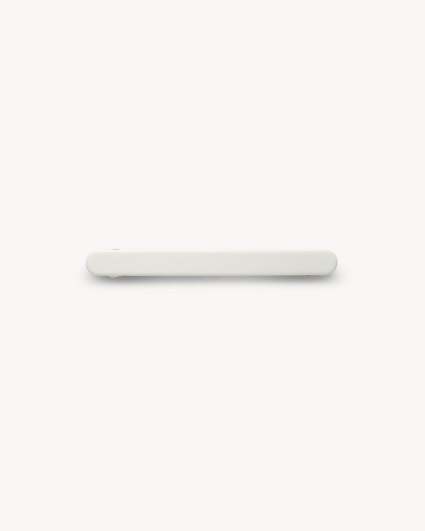 Slim Paris Barrette in White Matte - MACHETE