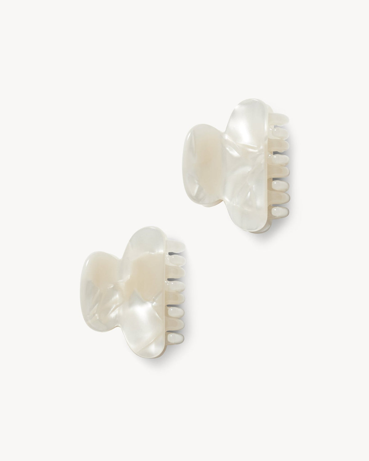 Twin Heirloom Claws in White Shell - MACHETE