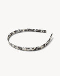 Ultralight Thin Headband in Noir