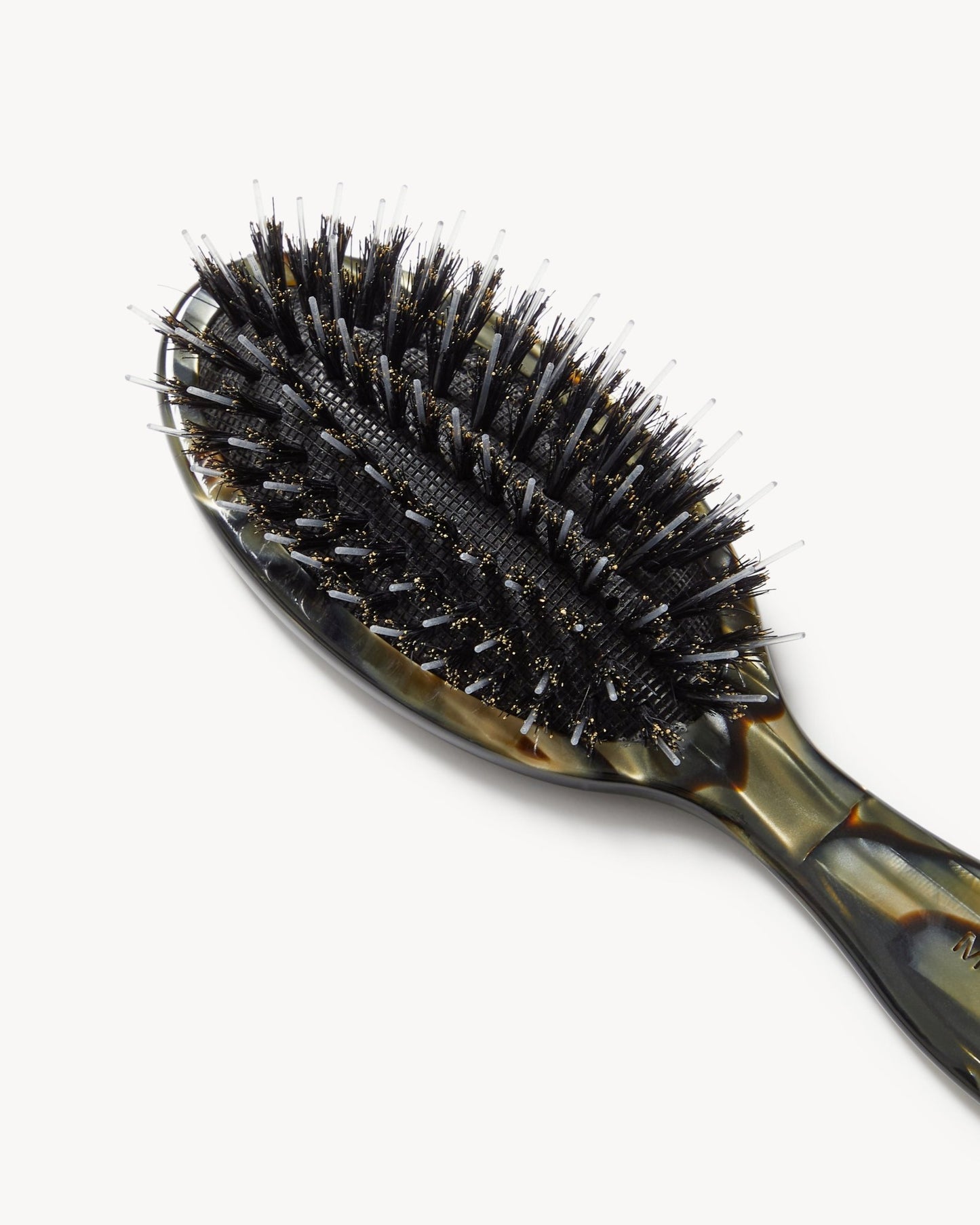 Ultralight Travel Hair Brush in Midnight Horn - MACHETE