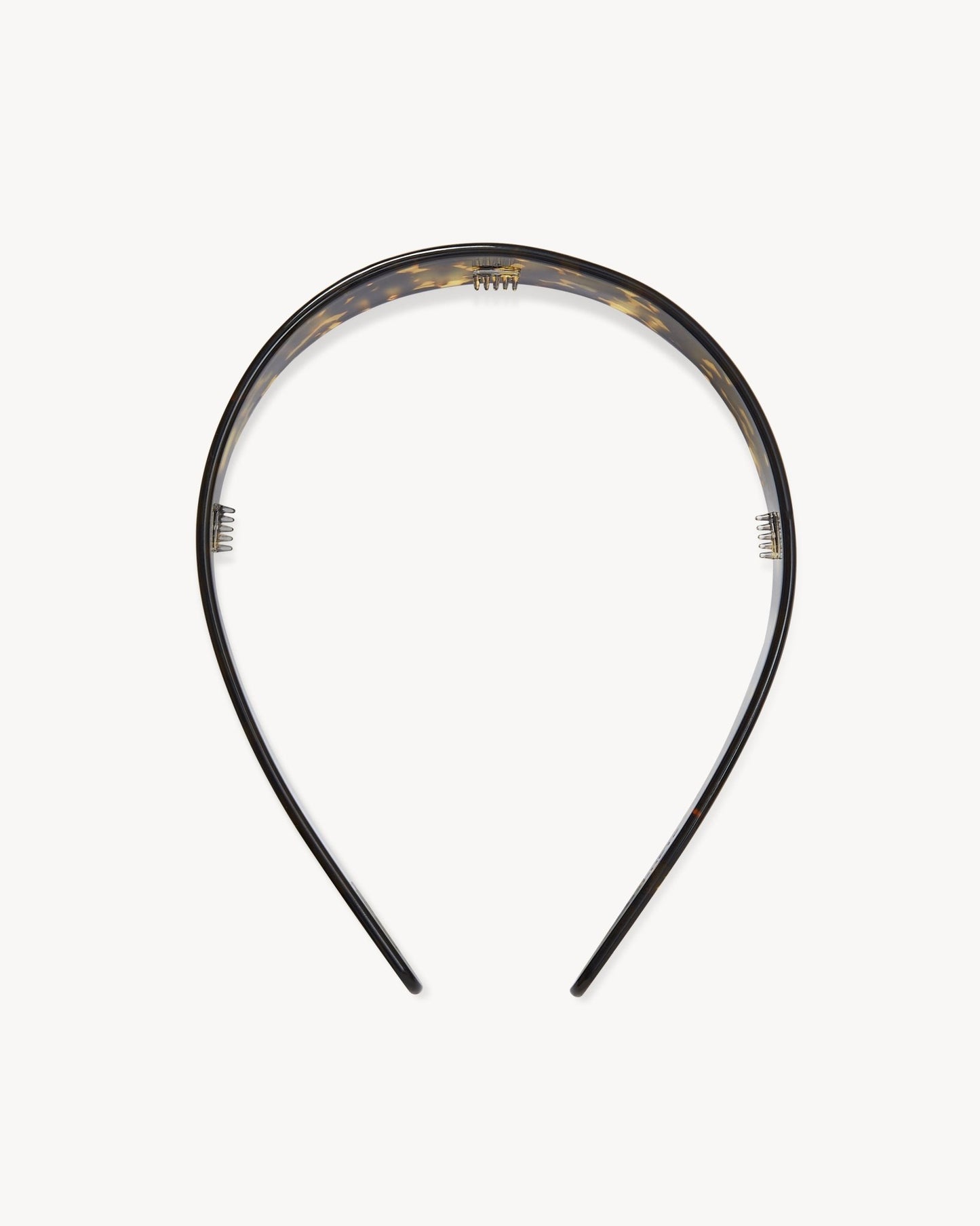 Wide Headband in Dark Tortoise - MACHETE