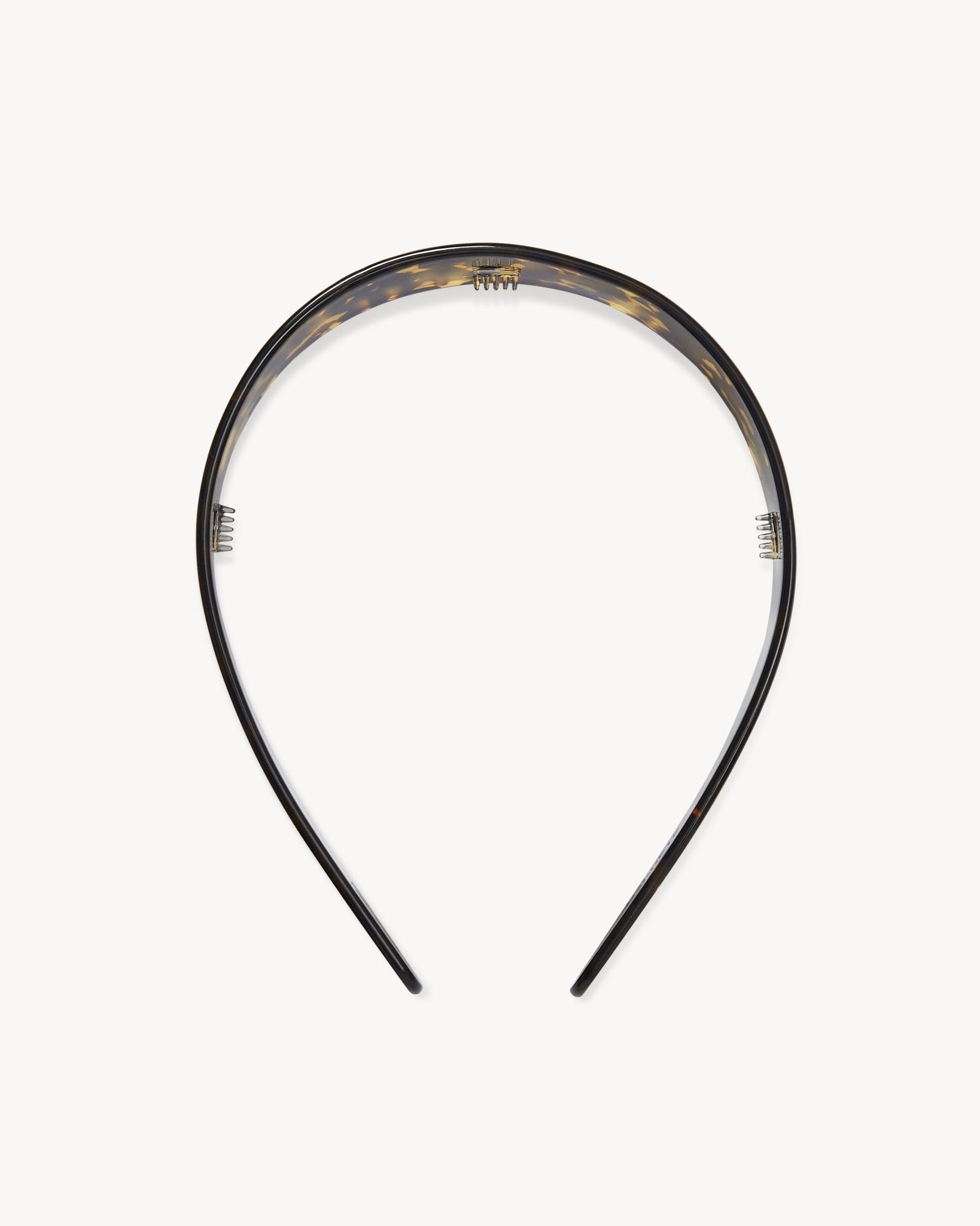 Wide Headband in Dark Tortoise - MACHETE