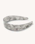 Wide Headband in Grey Shell
