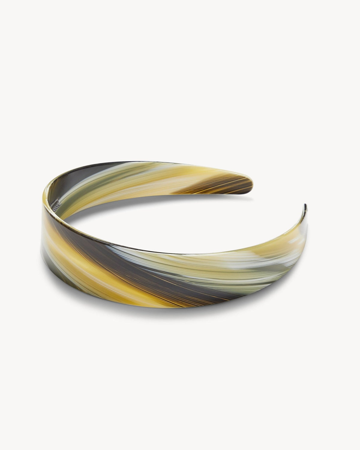 Wide Headband in Horn - MACHETE