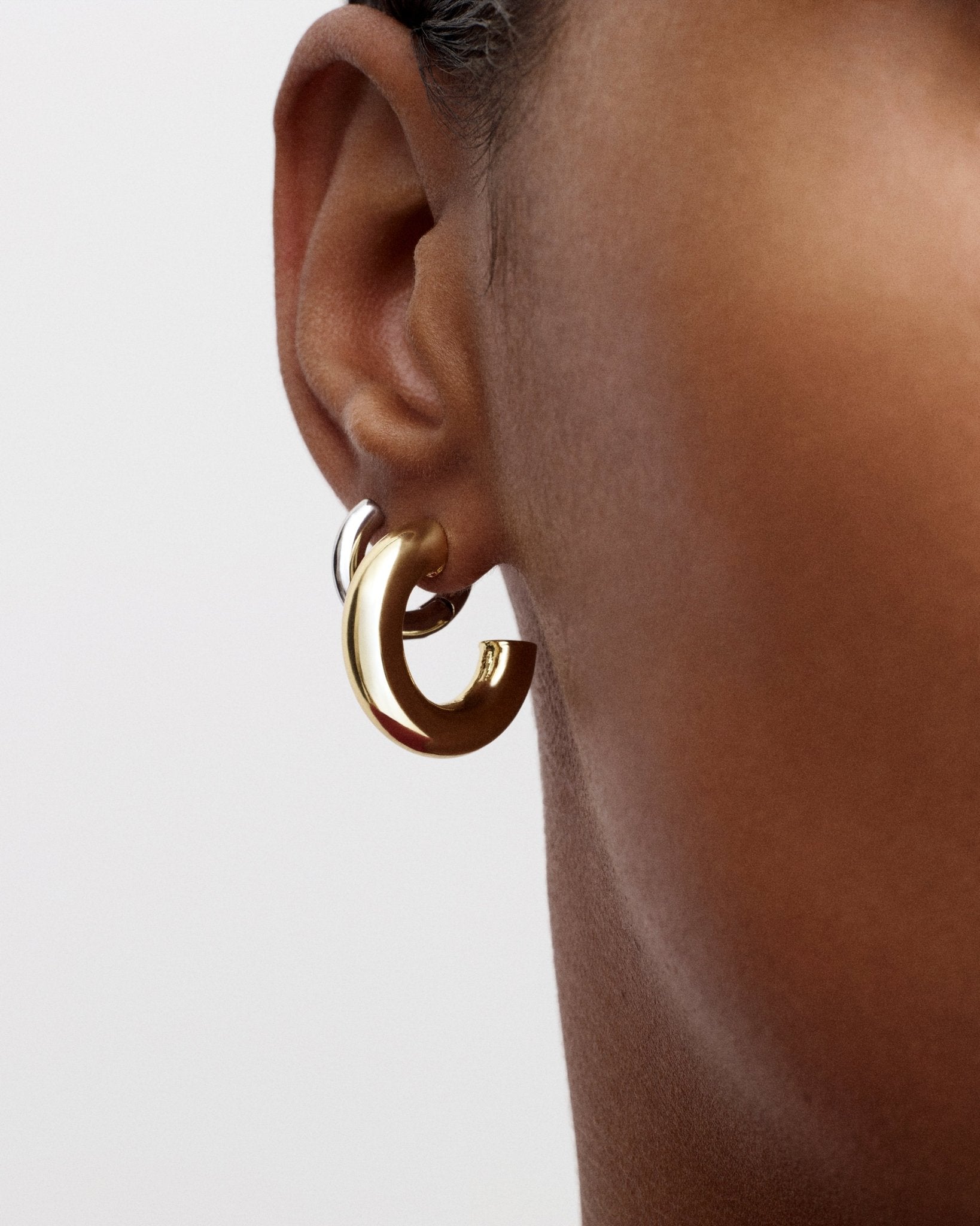 .75" Perfect Hoops in Silver - MACHETE