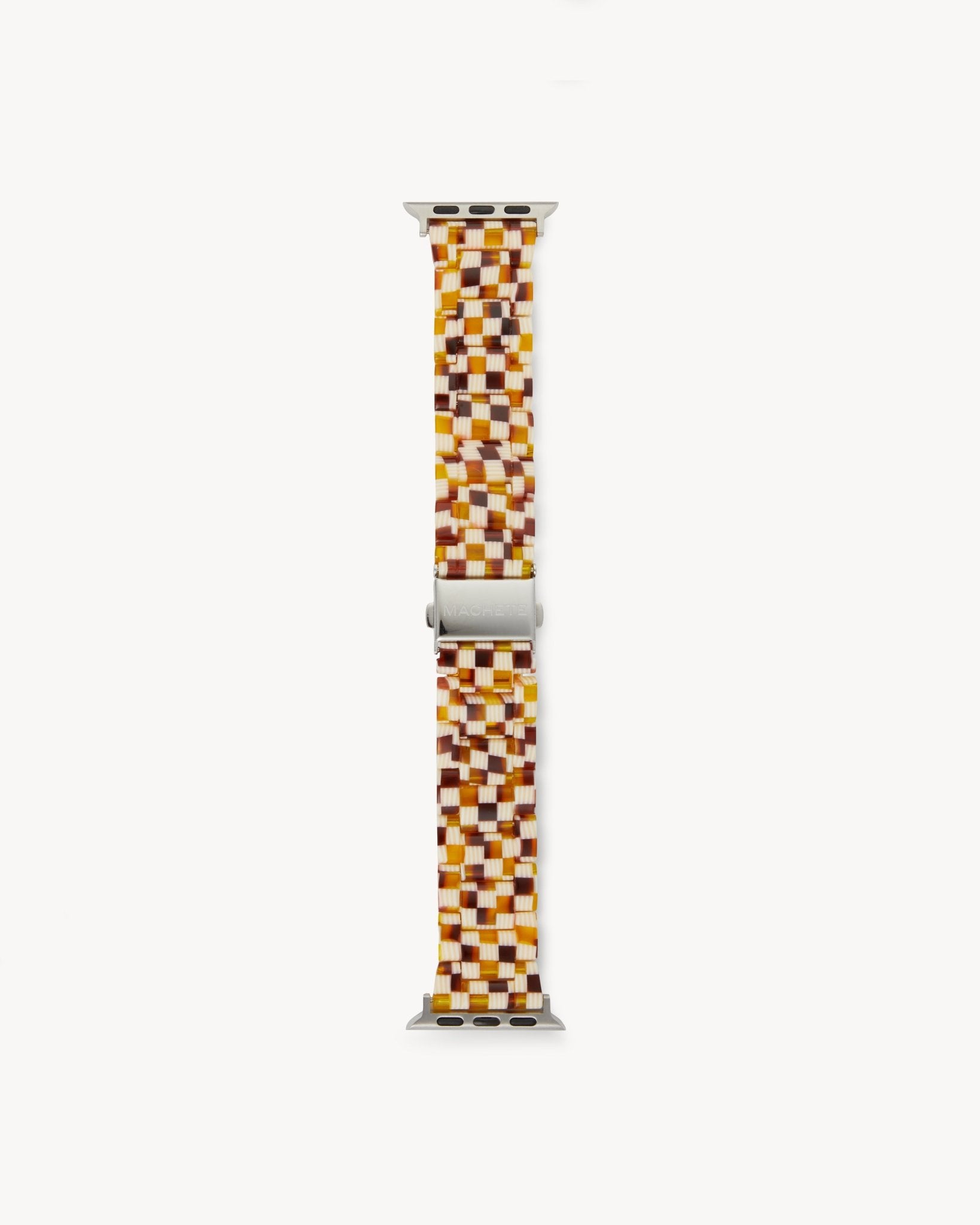 MACHETE Deluxe Apple Watch Band Set in Tortoise Checker 