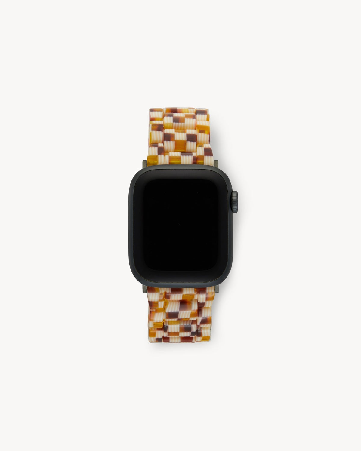 MACHETE Deluxe Apple Watch Band Set in Tortoise Checker 