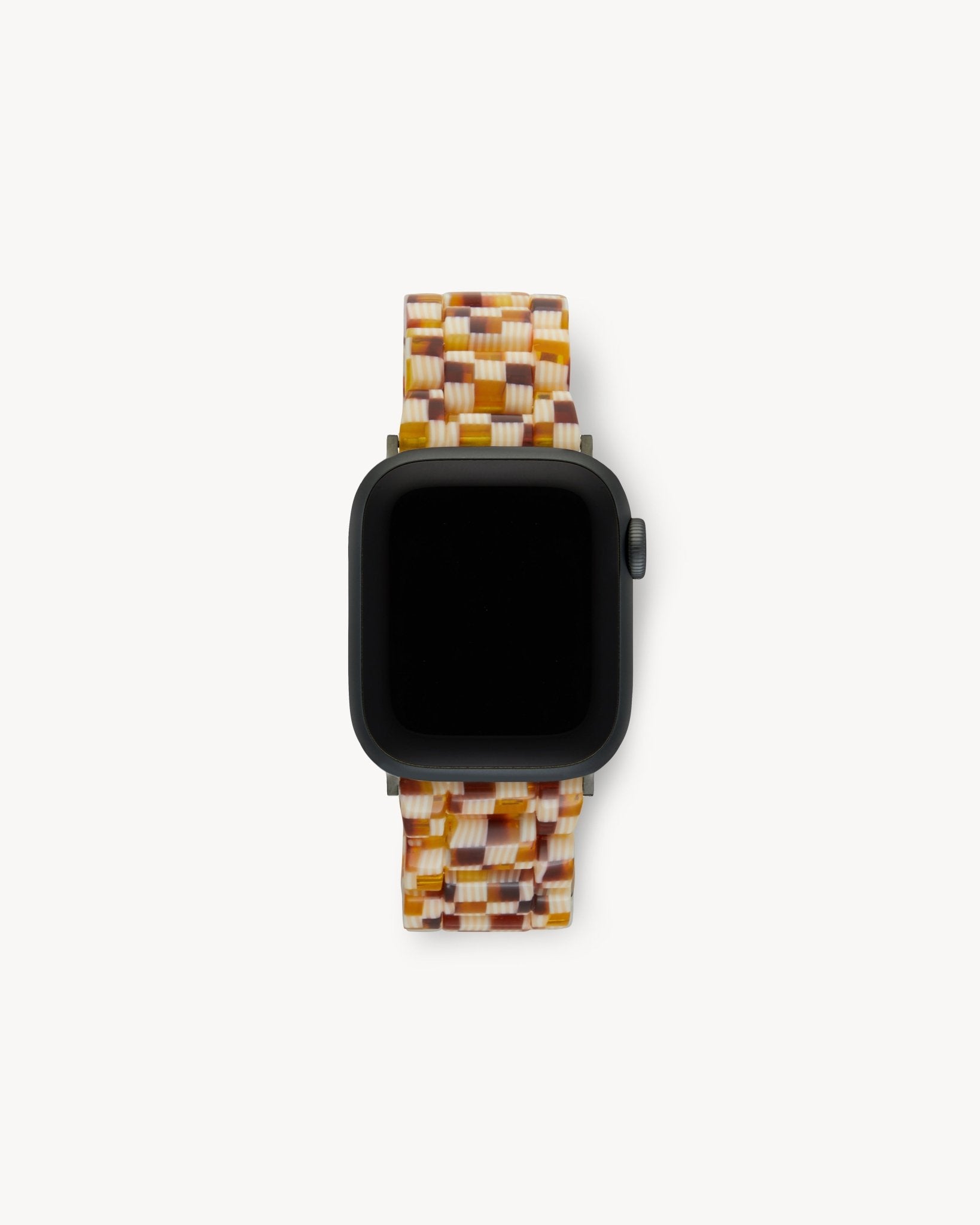 MACHETE Deluxe Apple Watch Band Set in Tortoise Checker 