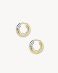 Baby Chunky Hoops in 3/4 Gold