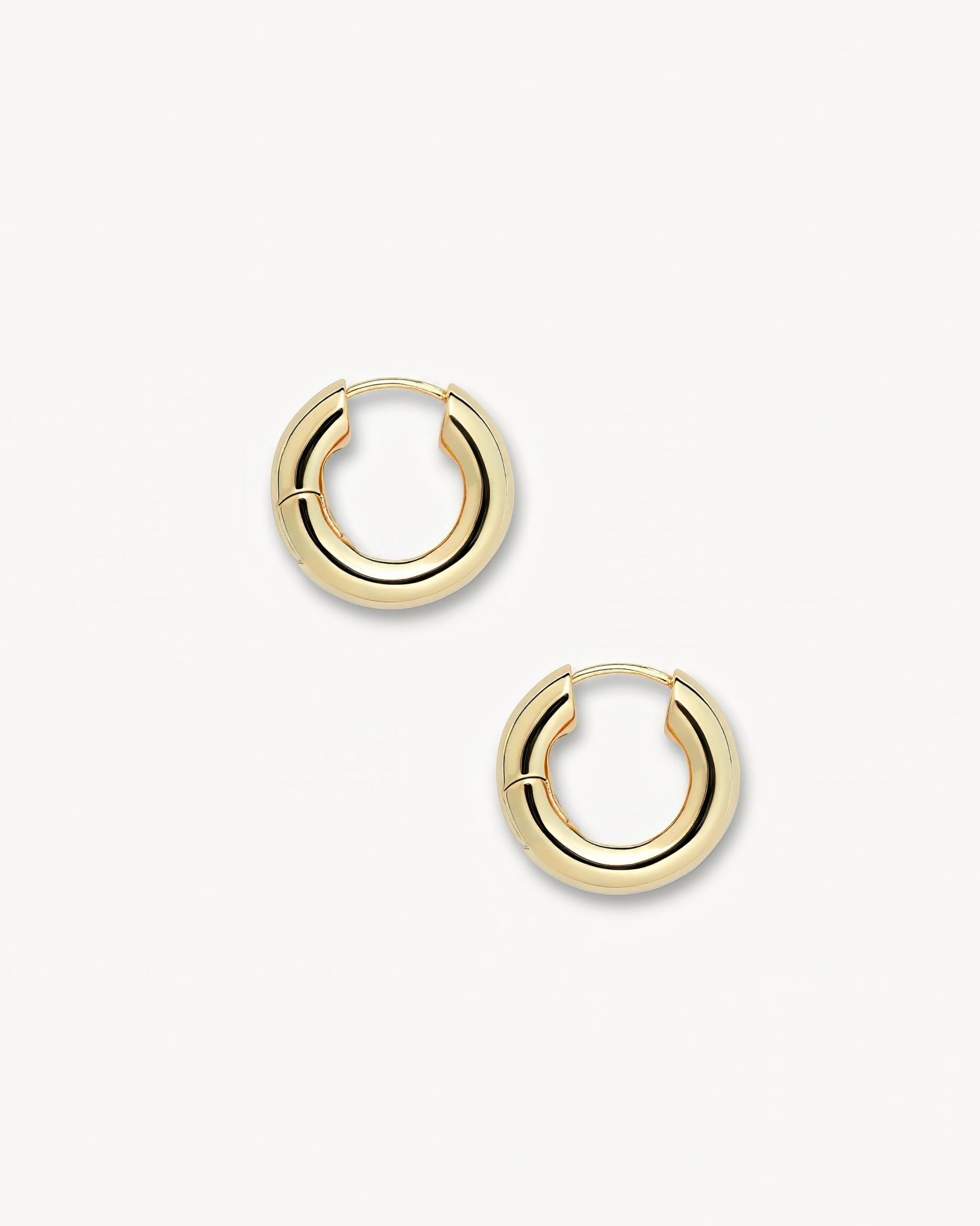 Baby Chunky Hoops in Gold - MACHETE