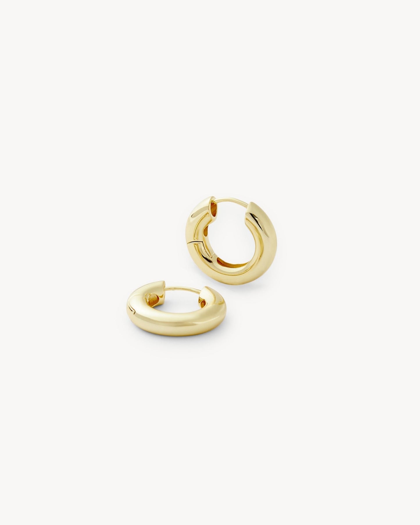 Baby Chunky Hoops in Gold - MACHETE