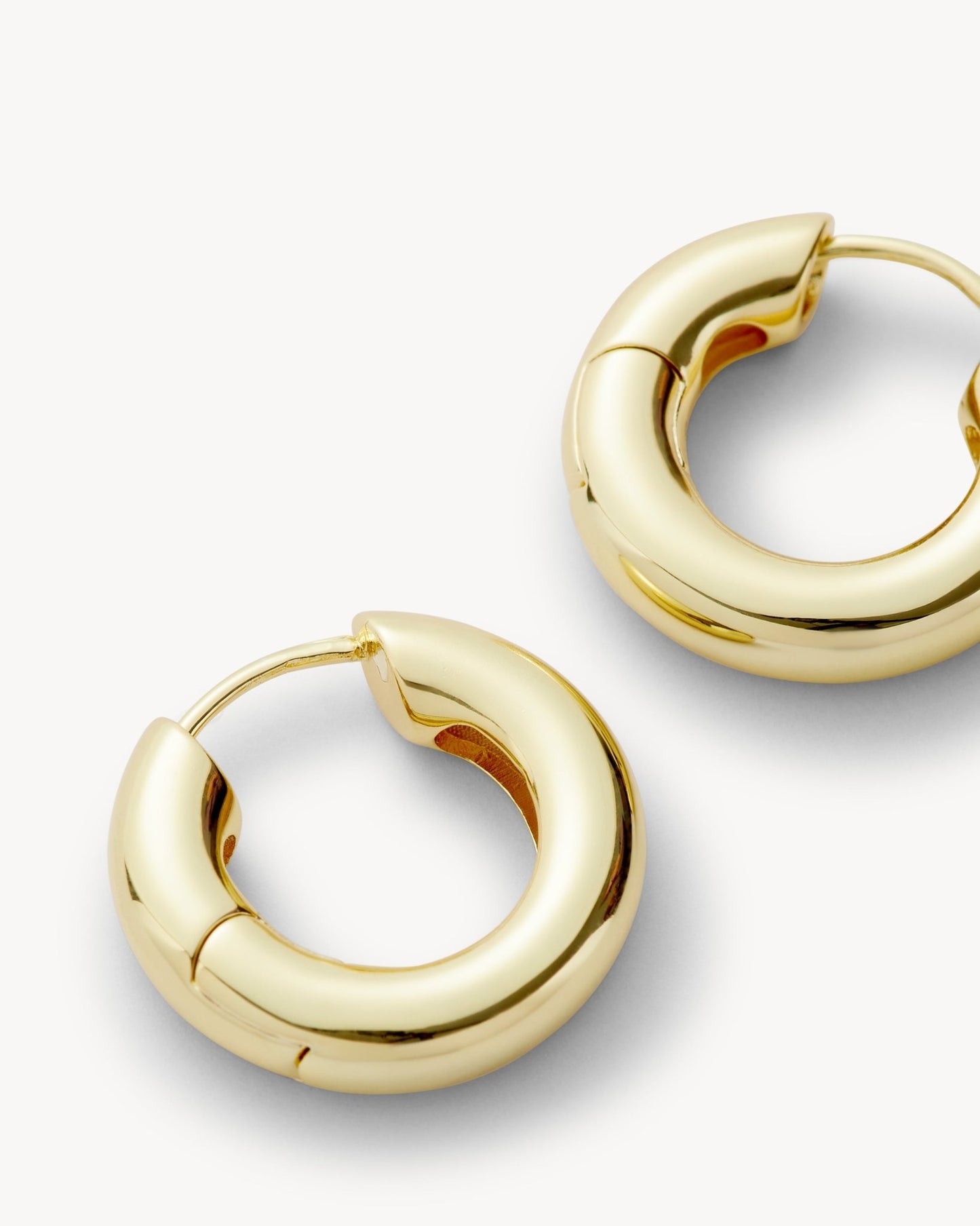 Baby Chunky Hoops in Gold - MACHETE