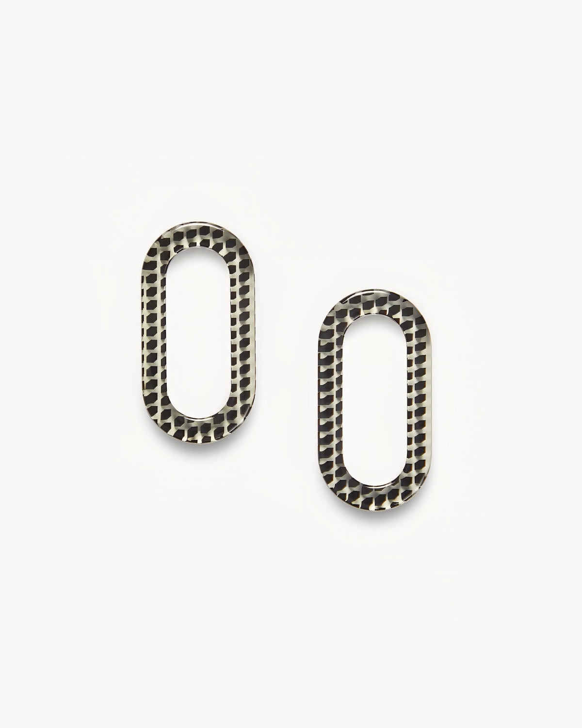 Baby Link Charms in Black & Clear - MACHETE