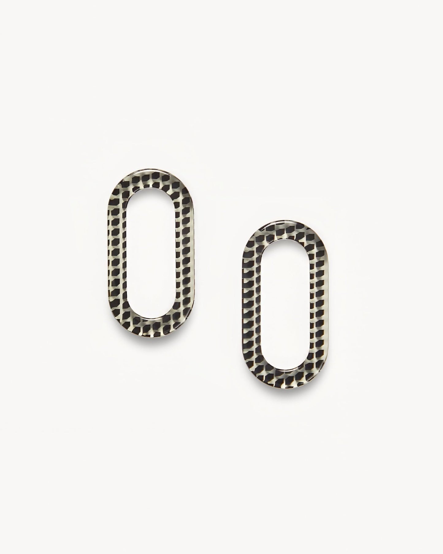 Baby Link Charms in Black & Clear - MACHETE