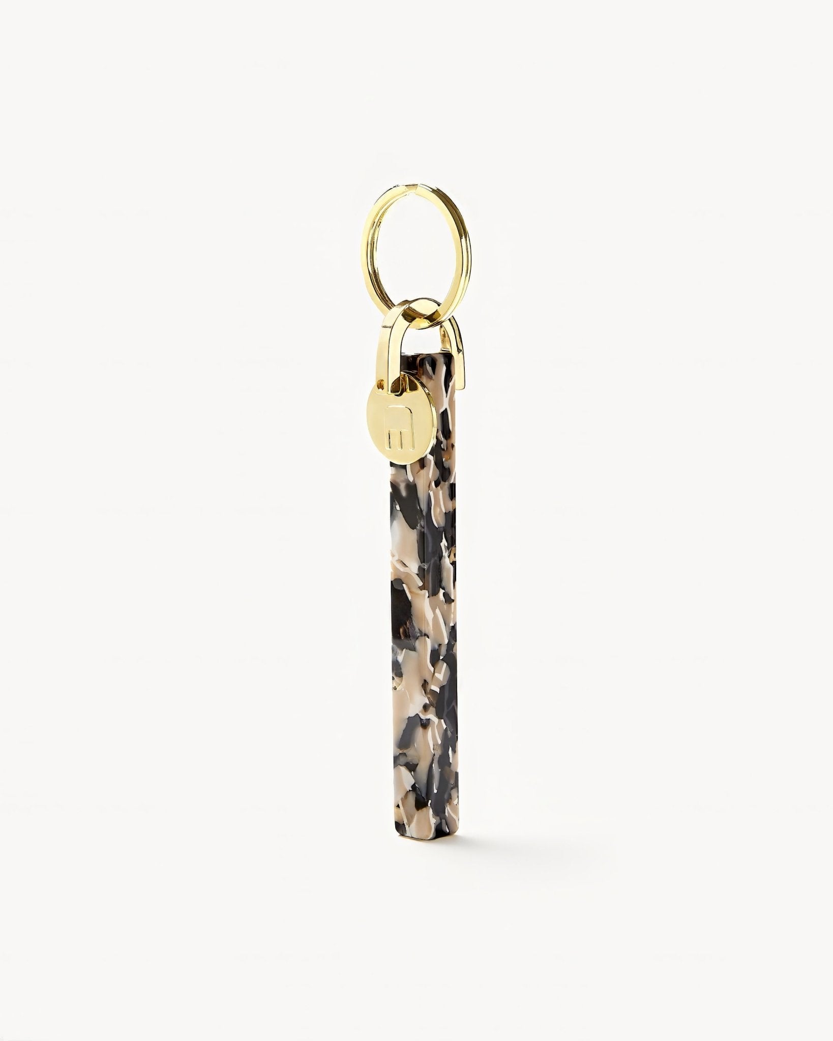 Bar Keychain in Abalone