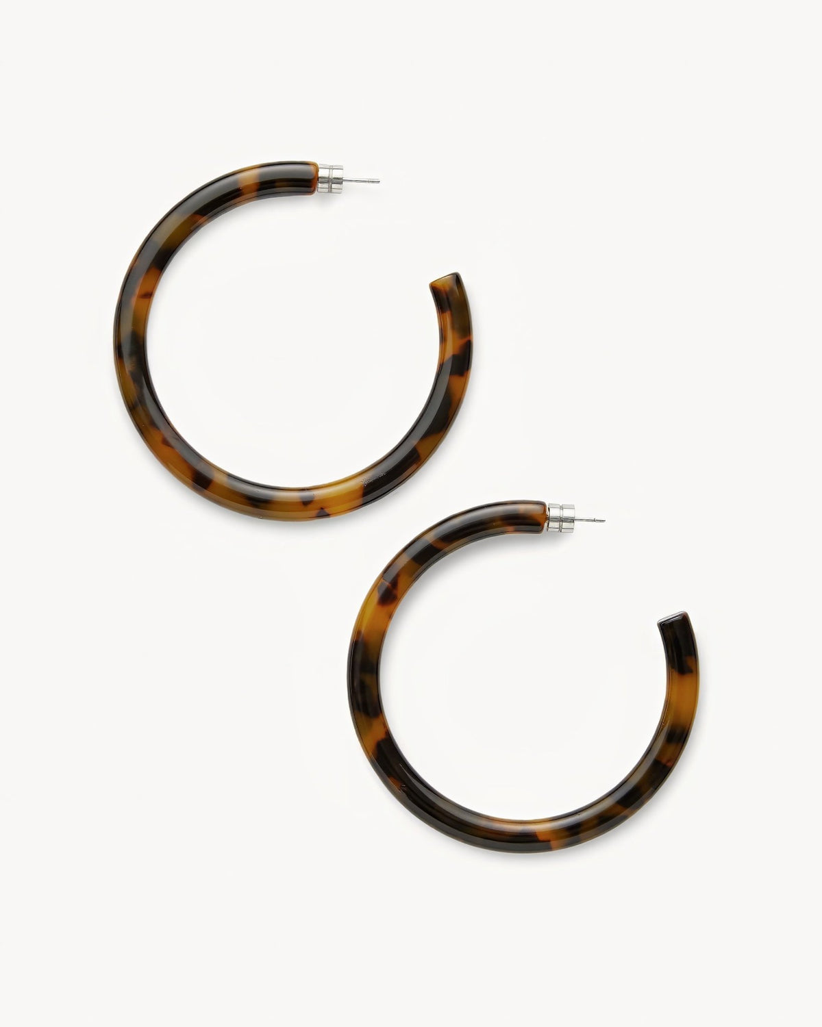 Bold Hoops in Classic Tortoise - MACHETE