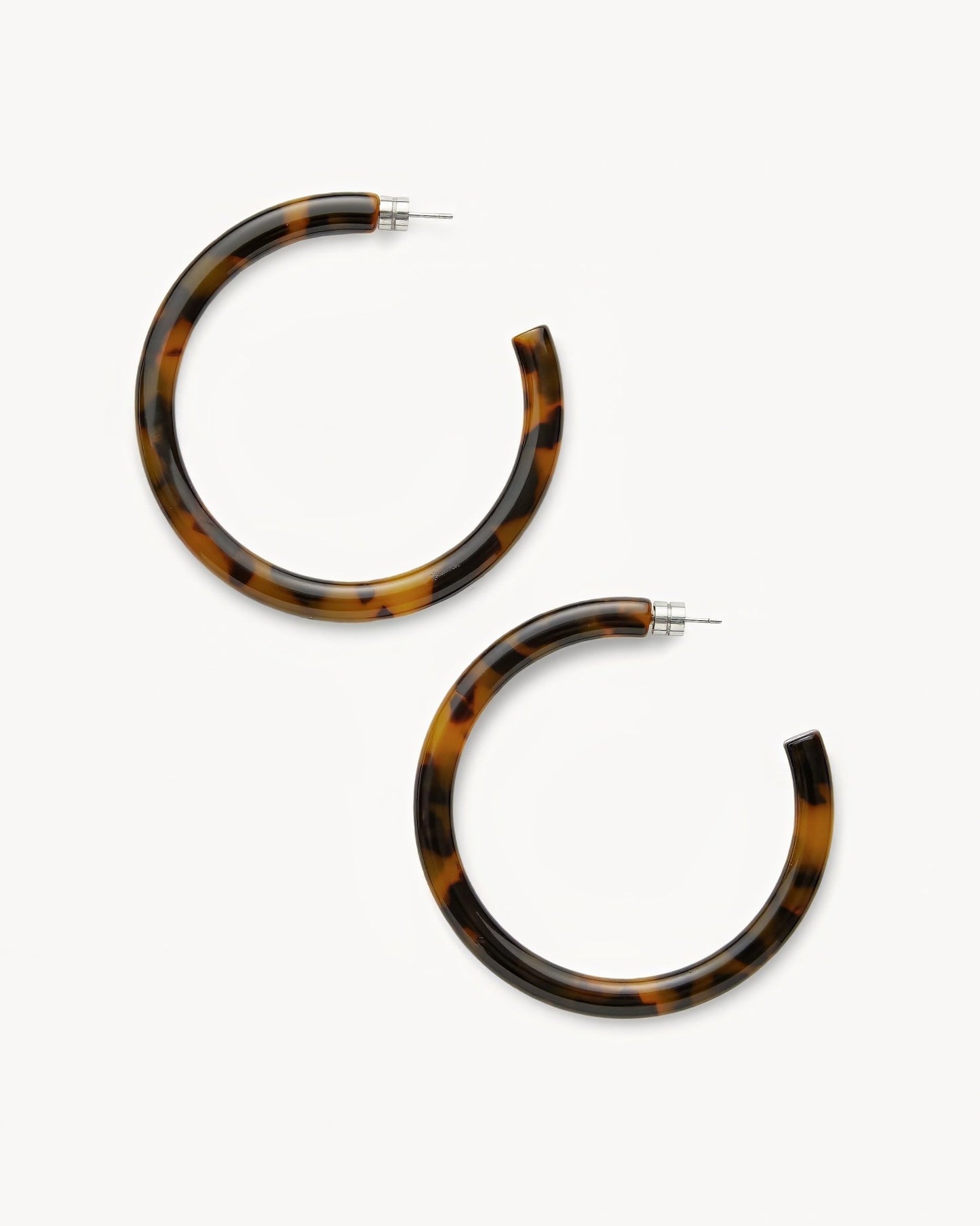 Bold Hoops in Classic Tortoise - MACHETE