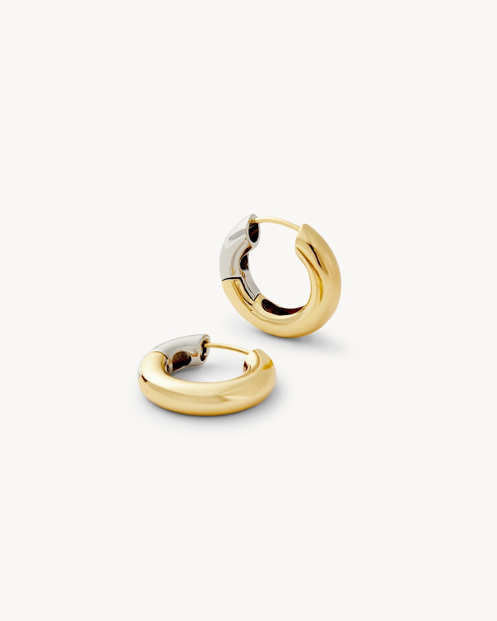 Chunky Hoops in 3/4 Gold - MACHETE