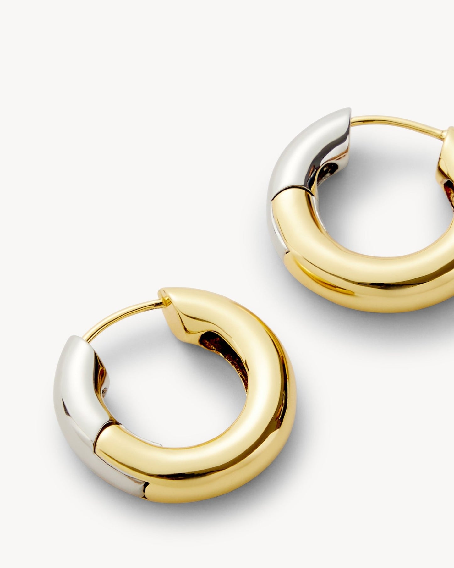 Chunky Hoops in 3/4 Gold - MACHETE
